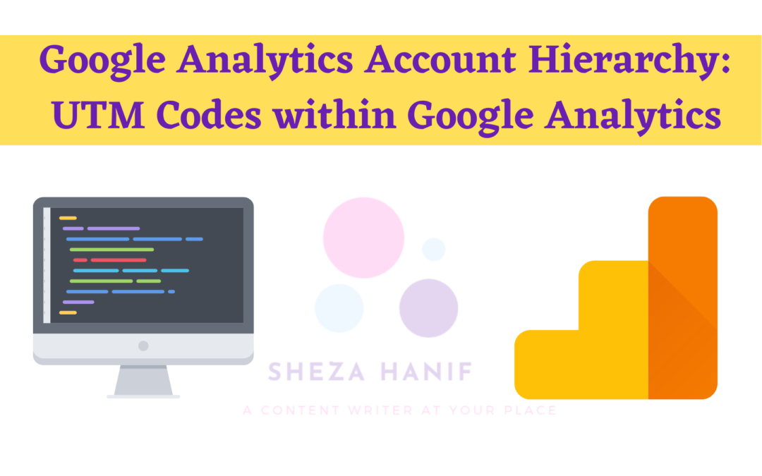 Google Analytics Account Hierarchy: UTM Codes within Google Analytics