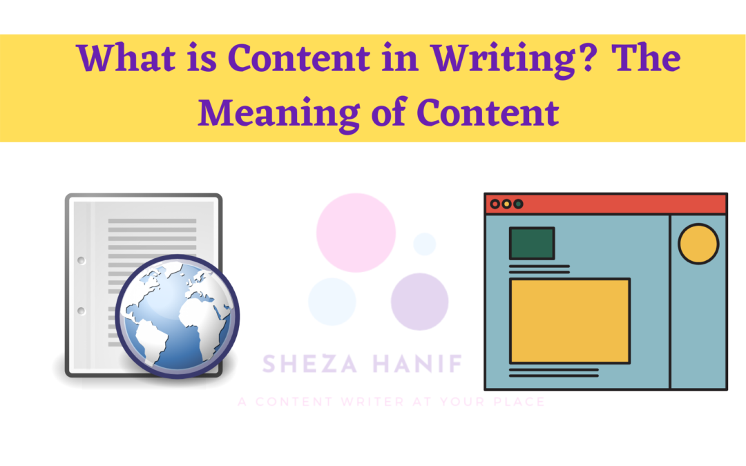What is Content in Writing? The Meaning of Content